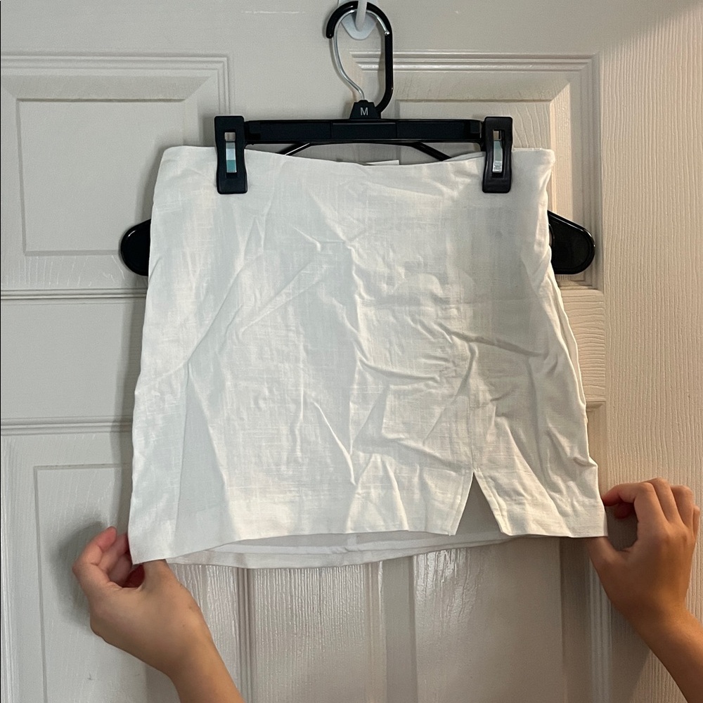 H&M white skirt